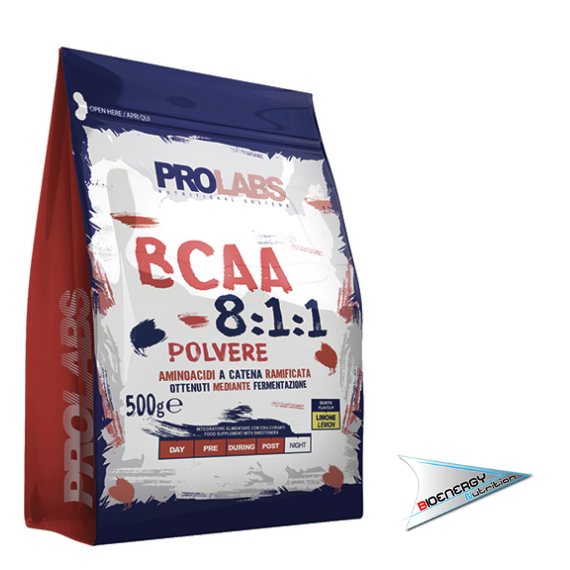 Prolabs-BCAA 8:1:1 POWDER (Conf. busta 500 gr)   Limone  